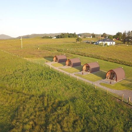 Villa Skeabost View Pods Skye Portree Exterior foto